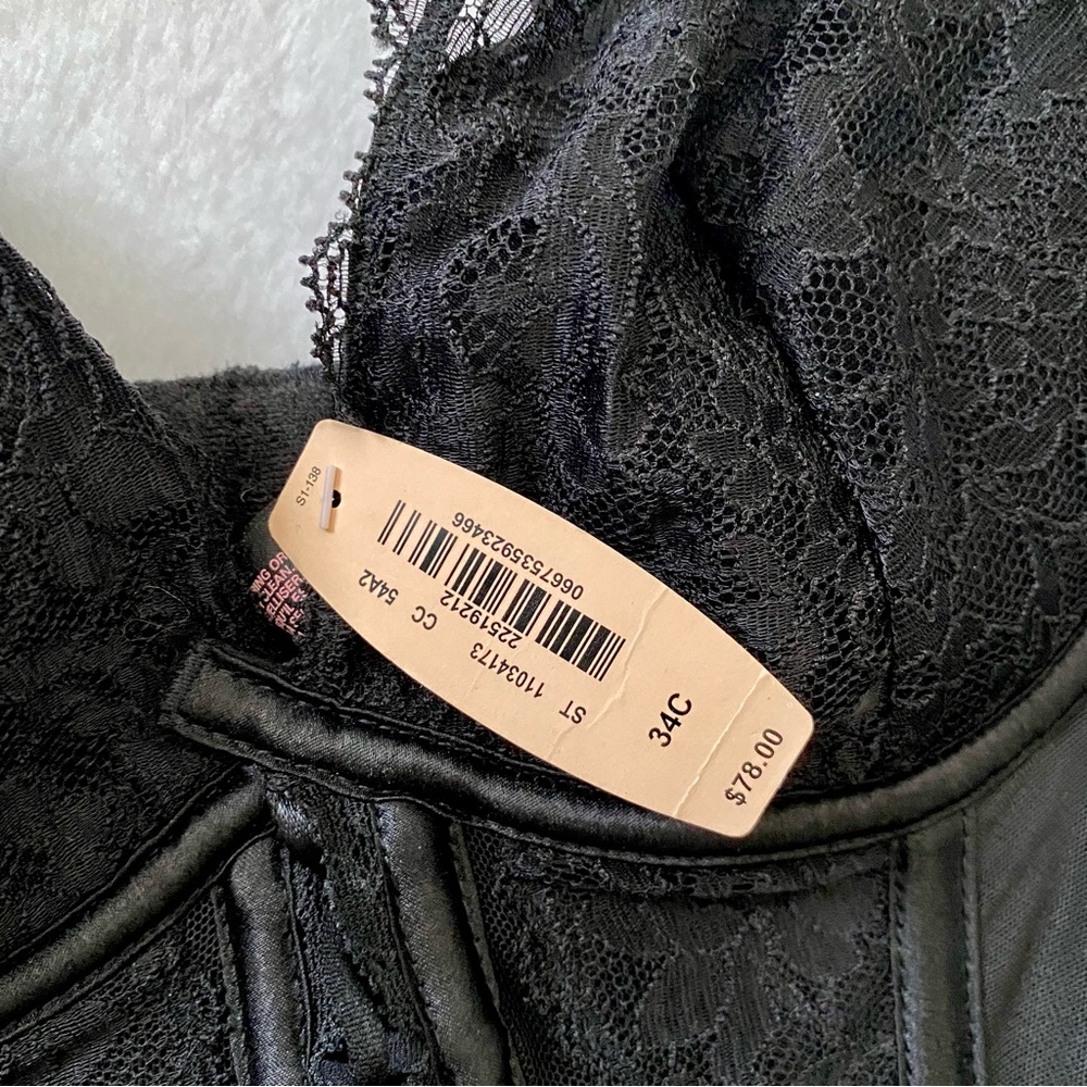 Victoria’s Secret Corset NWT 34C Black - Picture 5 of 6